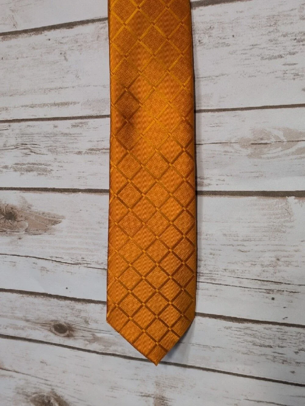 David Taylor Men's Gold, Teal, Burgundy & Gray Patterned Neckties - 4-Pack - Picture 5 of 9